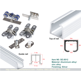 Bộ phụ kiện cửa lùa cánh xếp gập SD5012